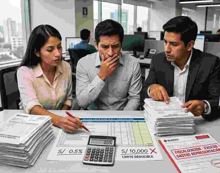 Reunión del equipo contable analizando estados financieros - Grupo JC