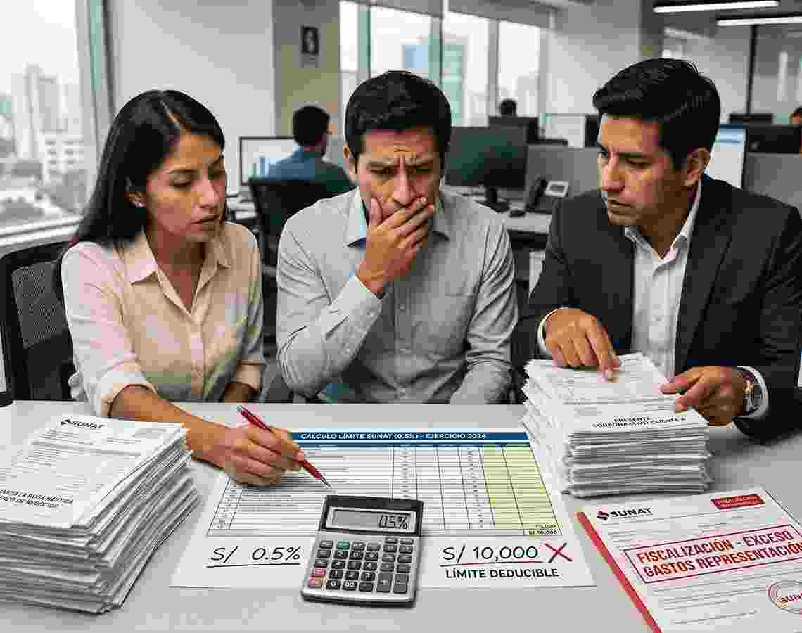 Reunión del equipo contable analizando estados financieros - Grupo JC