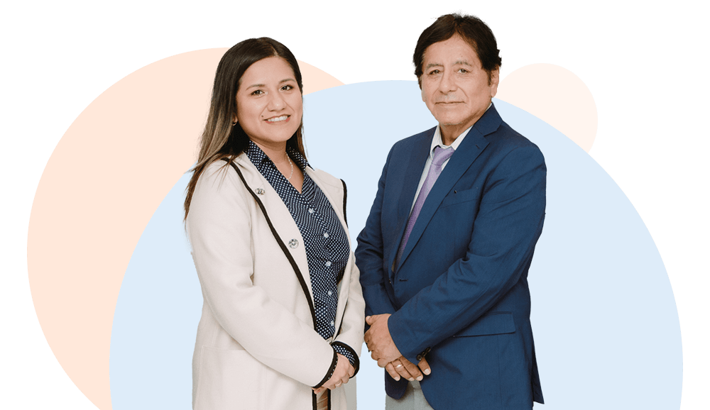 Patricia Pérez y César Pérez S. - Directores de Grupo JC