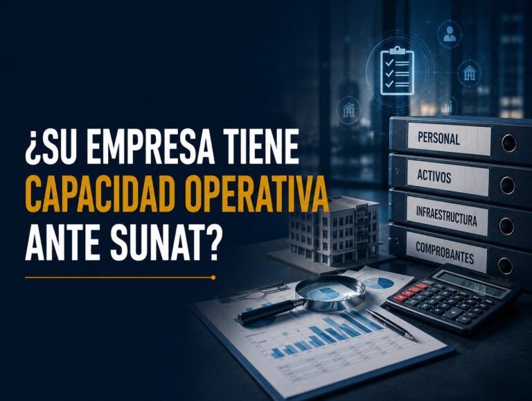 ¿Su empresa tiene capacidad operativa ante SUNAT? - Grupo JC